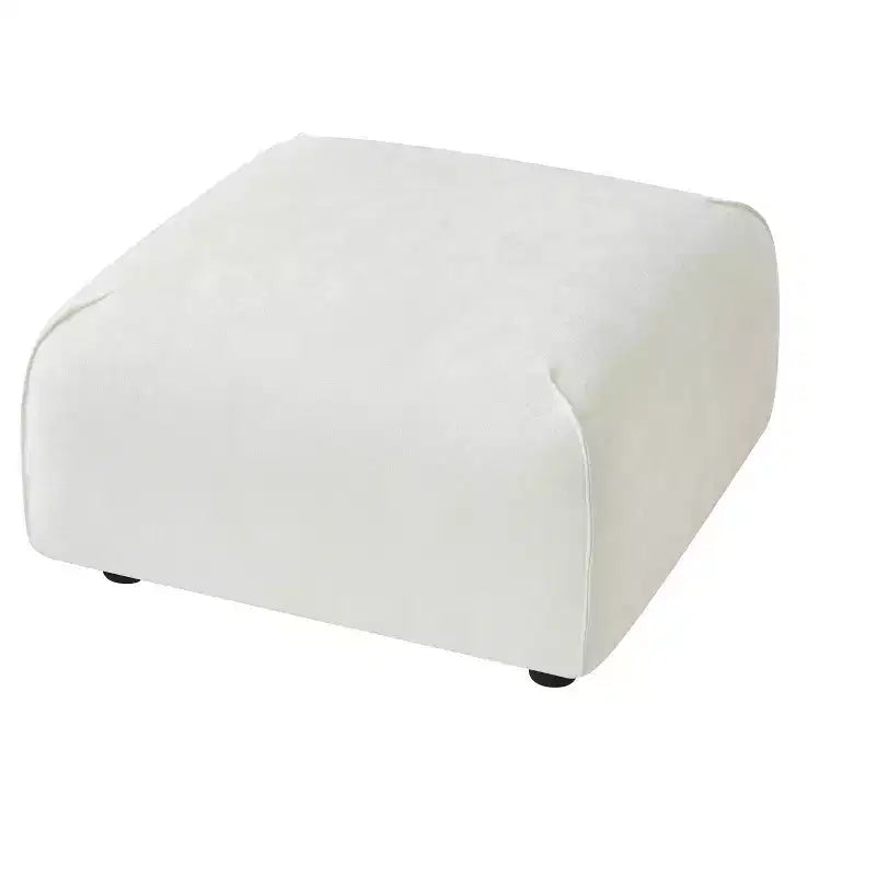 Poltrona imbottita con pouf, poltrona relax pigra, sedia da salotto con imbottitura morbida