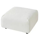 Poltrona imbottita con pouf, poltrona relax pigra, sedia da salotto con imbottitura morbida