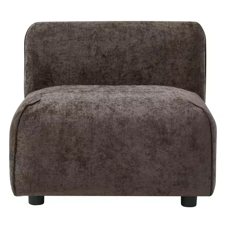 Poltrona imbottita con pouf, poltrona relax pigra, sedia da salotto con imbottitura morbida