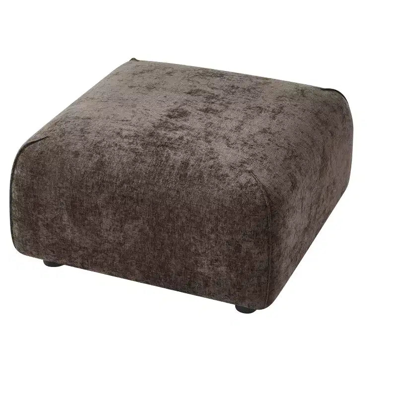 Poltrona imbottita con pouf, poltrona relax pigra, sedia da salotto con imbottitura morbida