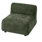 Poltrona imbottita con pouf, poltrona relax pigra, sedia da salotto con imbottitura morbida