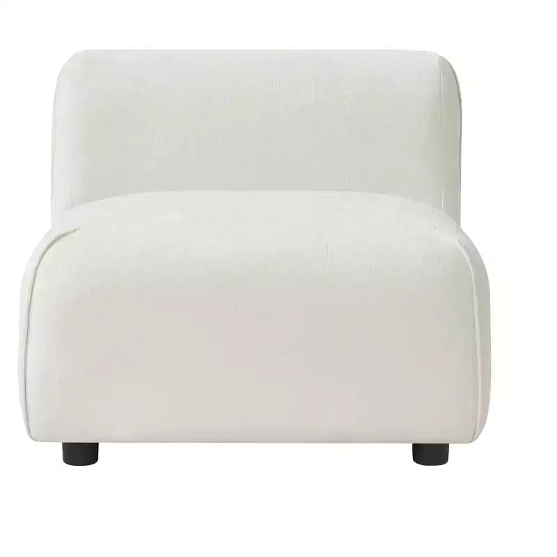 Poltrona imbottita con pouf, poltrona relax pigra, sedia da salotto con imbottitura morbida