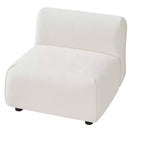 Poltrona imbottita con pouf, poltrona relax pigra, sedia da salotto con imbottitura morbida