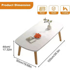 Tavolino pieghevole in legno, Tavolino pieghevole per laptop per piccoli spazi, Tavolino basso da studio per seduta a terra per soggiorno, camera da letto, ufficio, reparto