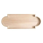 Consolle Jovie in legno, 38x14x30, Naturale