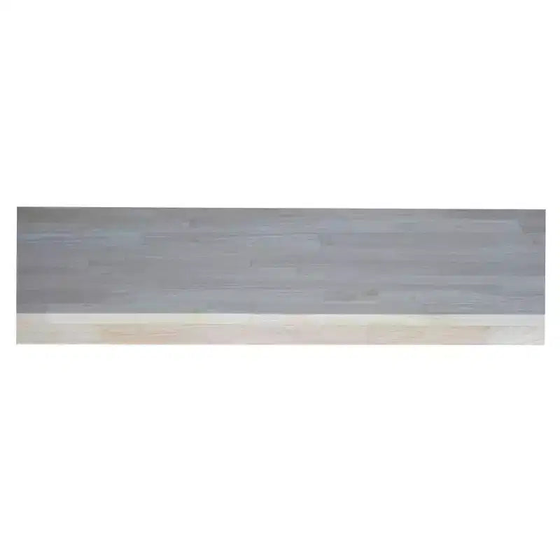 Panca in stile Shaker da 60" non rifinita: Legno massello di Parawood, Rettangolare, Capacità 400 libbre
