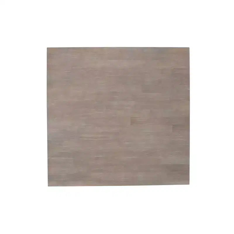 Tavolo da pranzo in legno massello 36"x36" grigio tortora anticato