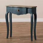 Tavolo console Mazarine blu finitura classica e abete provinciale