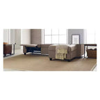 Divano angolare reclinabile Palisades con chaise longue contenitore a destra