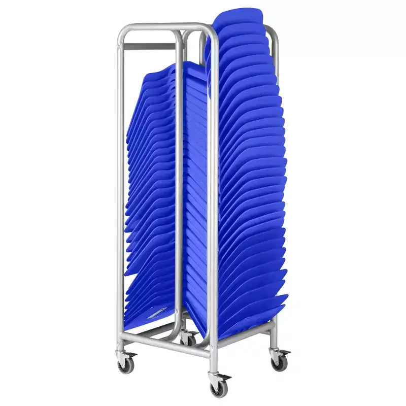 Scrivania portatile Surf con carrello portaoggetti mobile, confezione da 30