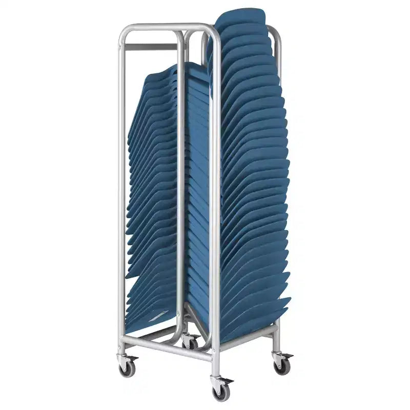 Scrivania portatile Surf con carrello portaoggetti mobile, confezione da 30